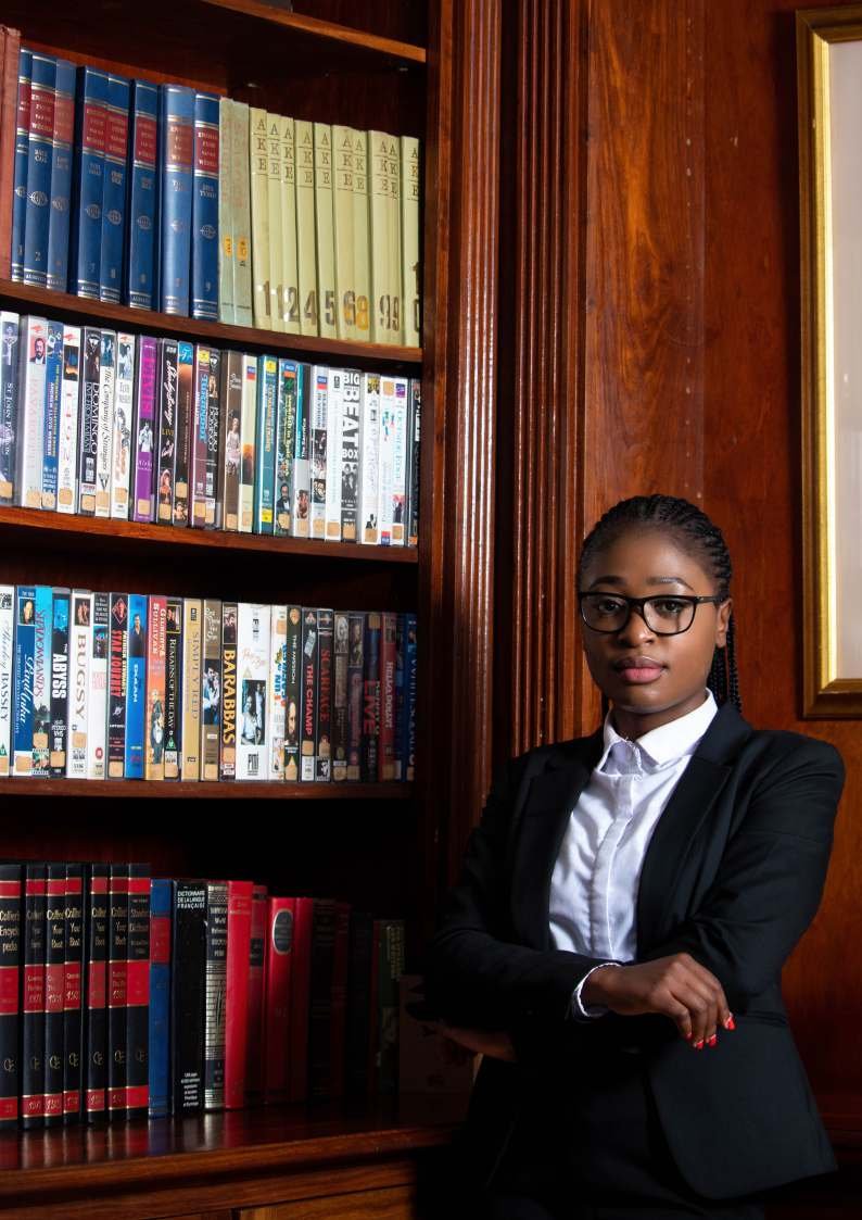 Nthabiseng Madoa in her chambers